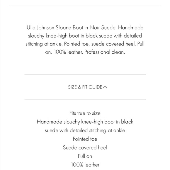 NWT Ulla Johnson Sloane boot in Noir Suede size 39 - Picture 12 of 15